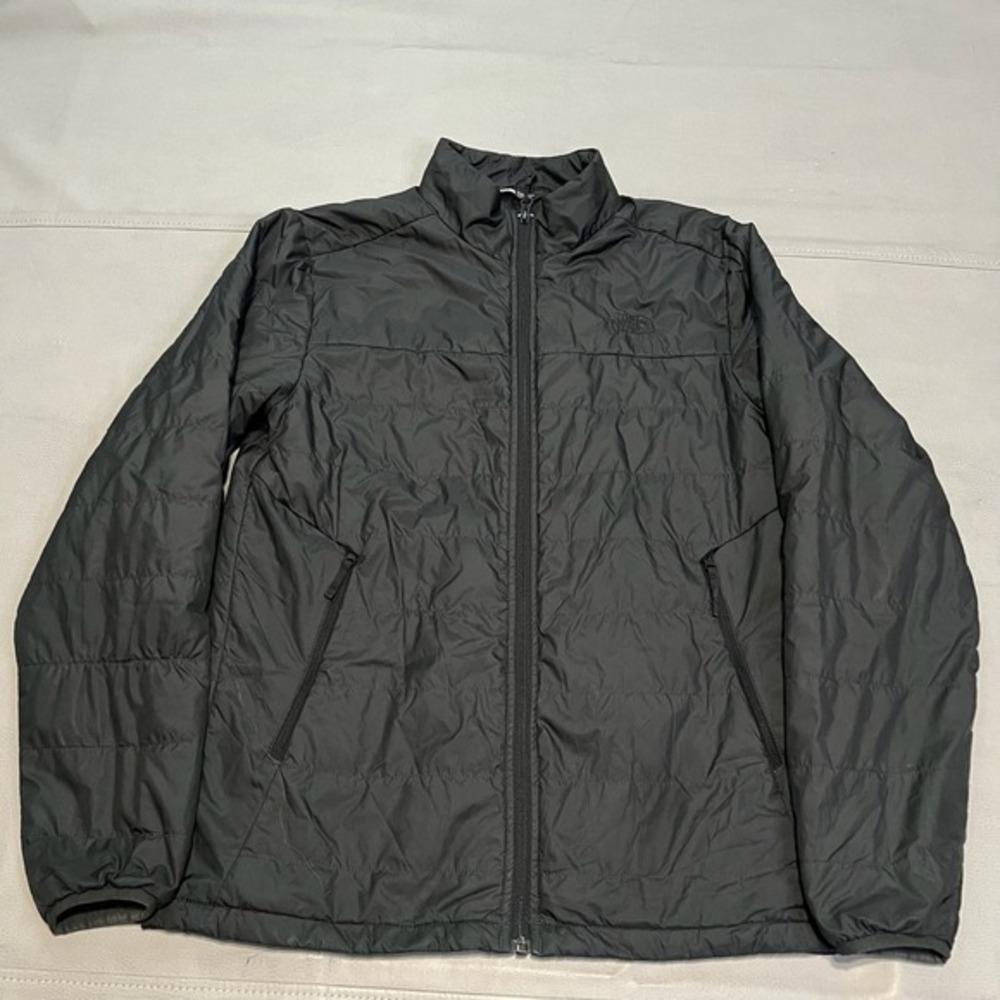 North Face Men Black Insulated Bombay‎ Puffer Jacket S Light Zip Outdoor-3840